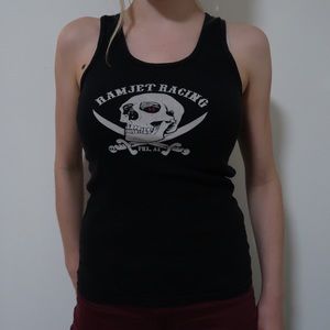 AMERICAN APPAREL SKULL TANKKK☠️☠️☠️☠️☠️☠️